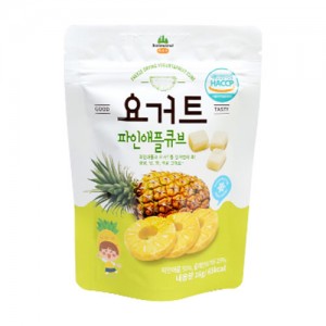 산마을 요거트 파인애플큐브 파우치팩(16g)